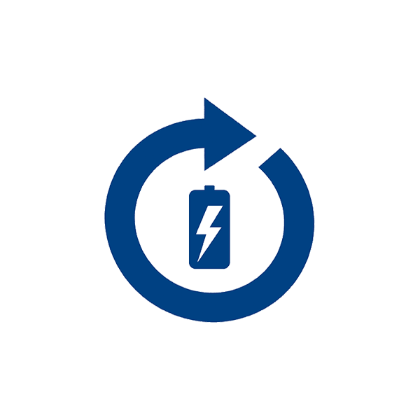 Symbol Regeneration von leistungsschwachen Blei-Batterien
