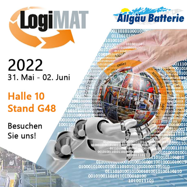 Allgäu Batterie auf der LogiMAT 2022 in Stuttgart